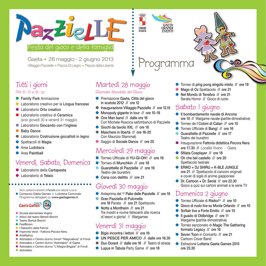 Programma Pazzielle