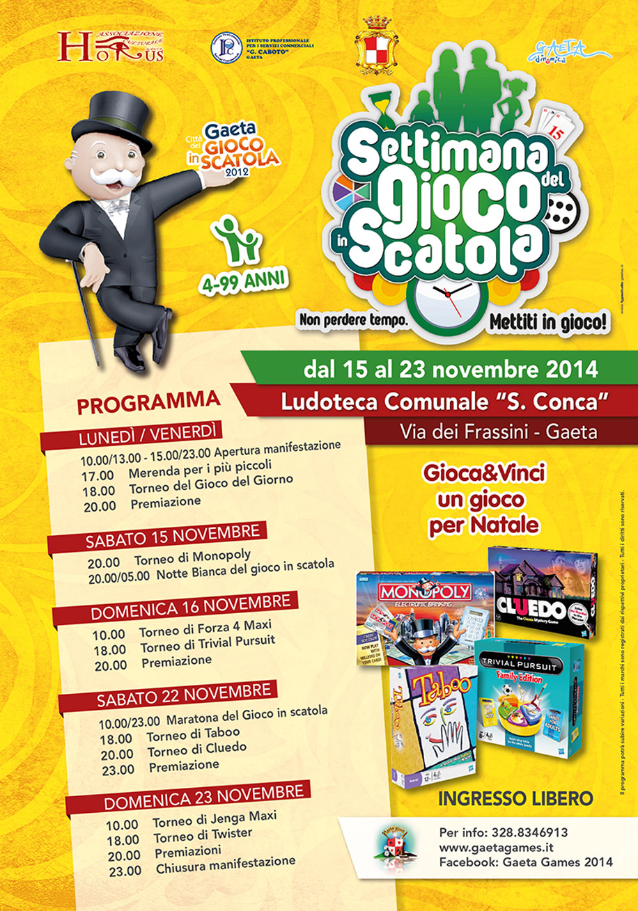Settimana del gioco in scatola -  Gaeta